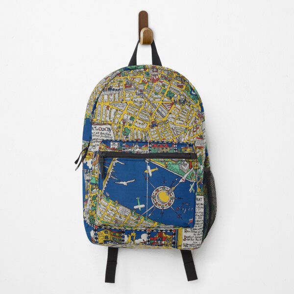 Item preview, old city a map of Boston designed and sold by tony4urban.