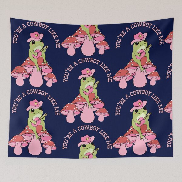 Item preview, You_re a cowboy like me Funny Frog western shirt designed and sold by aidandougla.