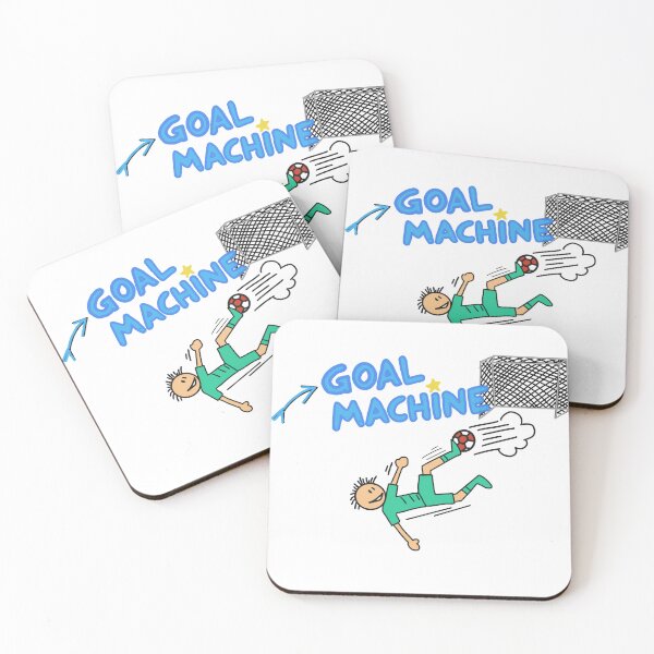 Item preview, Goal Machine Football Art – Funny Soccer Gift for Players & Fans designed and sold by Popstudio85.
