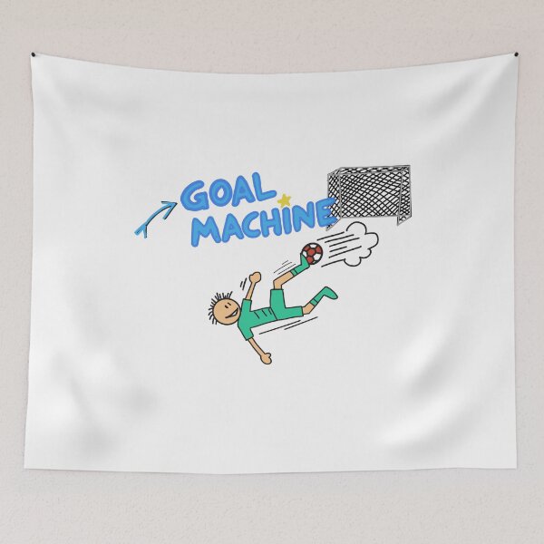 Item preview, Goal Machine Football Art – Funny Soccer Gift for Players & Fans designed and sold by Popstudio85.