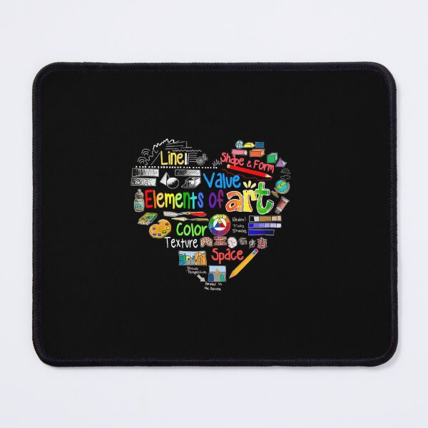 Item preview, Artist Ele	ts of Art Heart Shape Colorful Painter 	s 		 designed and sold by xpgokbwznuo69.