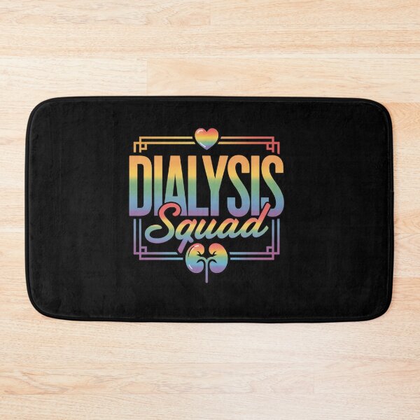 Item preview, Dialysis Squad Funny Nephrology Hemodialysis Tech Nurse designed and sold by BlackStars3Neon.