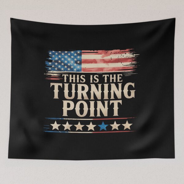 Item preview, This is The Turning Point American Flag designed and sold by ValerieRodrigue.