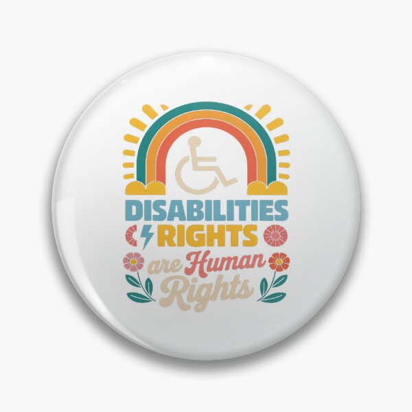 Item preview, Disabilities Rights are Human Rights designed and sold by BlackStars3Neon.