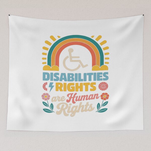 Item preview, Disabilities Rights are Human Rights designed and sold by BlackStars3Neon.