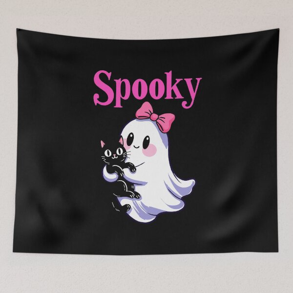 Item preview, Spooky cute Ghost designed and sold by Kamoufleur.