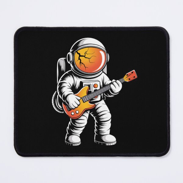 Item preview, Witch Band Astronaut – Funny Halloween Music Space Design designed and sold by ColorSplash123.