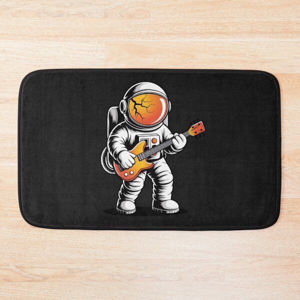 Item preview, Witch Band Astronaut – Funny Halloween Music Space Design designed and sold by ColorSplash123.