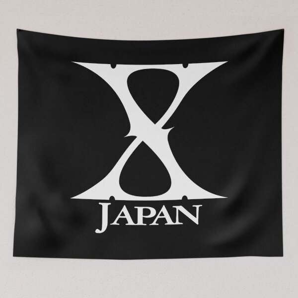 Item preview, Xjapan White Logo On Black Background designed and sold by YvesMonnie.