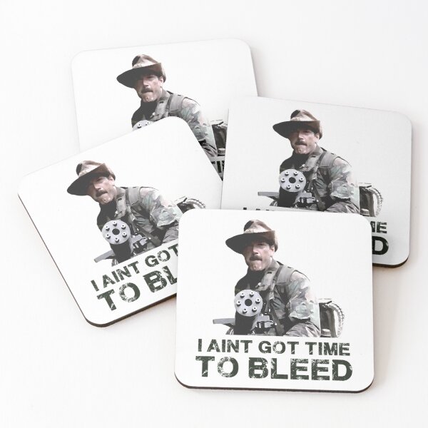 Item preview, Predator I Aint Got Time To Bleed  	 designed and sold by syanhnytk63.