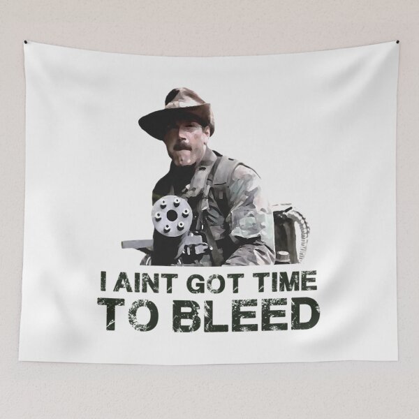 Item preview, Predator I Aint Got Time To Bleed  	 designed and sold by syanhnytk63.