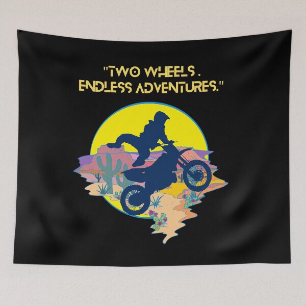Item preview, Two wheels, endless adventures Premium motorcycling designed and sold by IronClaw-POD.