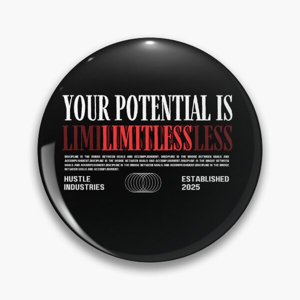 Item preview, Your Potential Is Limitless designed and sold by WarriorsArmour.
