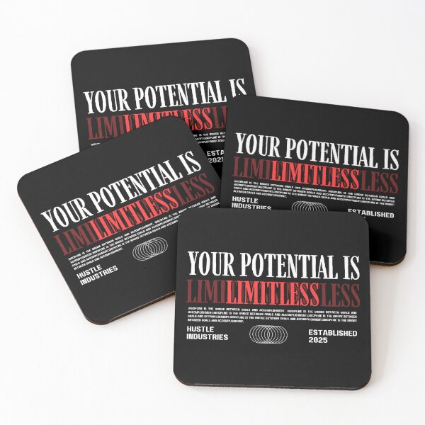 Item preview, Your Potential Is Limitless designed and sold by WarriorsArmour.
