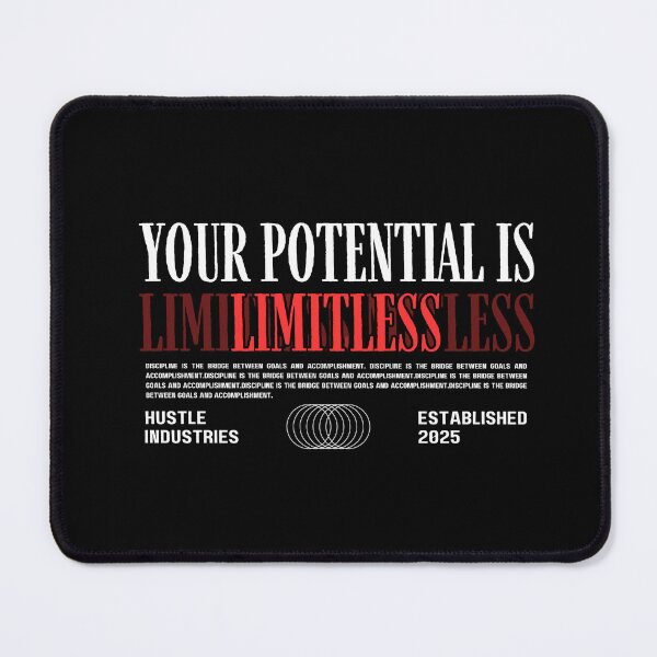 Item preview, Your Potential Is Limitless designed and sold by WarriorsArmour.