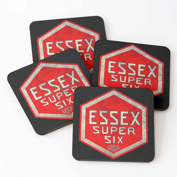 Item preview, Essex (Automobile).  Red Version. Retro Badge designed and sold by EsliseGiraud.