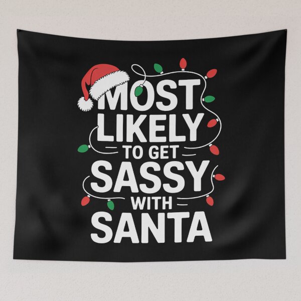Item preview, Most Likely To Christmas Family Funny designed and sold by CookWorldLaughs.