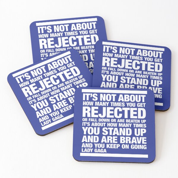 Item preview, Lady Gaga Quotation, It’s Not About designed and sold by CharlottePlaceArt.