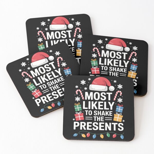 Item preview, Most Likely To Shake The Presents family Christmas designed and sold by CookWorldLaughs.