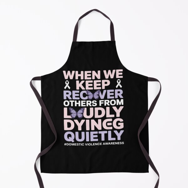 Item preview, Domestic Violence Awareness We Keep From Dying Quietly designed and sold by petrichorsworld.