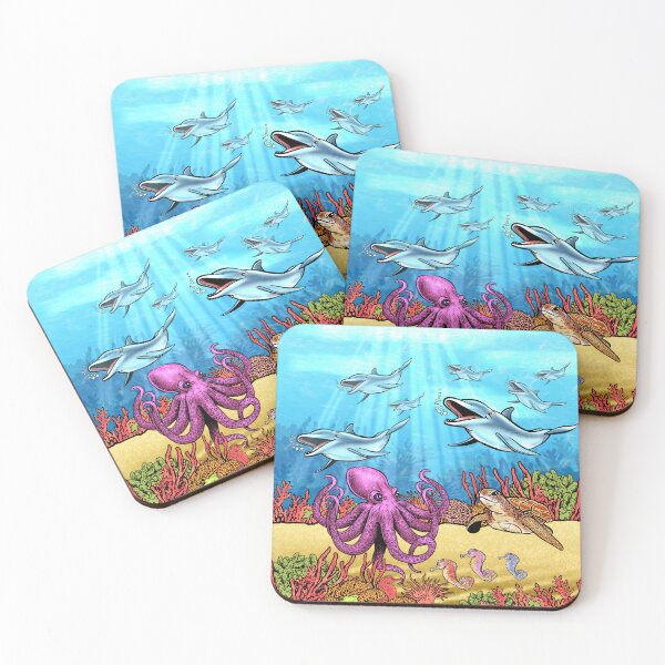 Item preview, Undersea Gathering designed and sold by 3-Beans-Art.