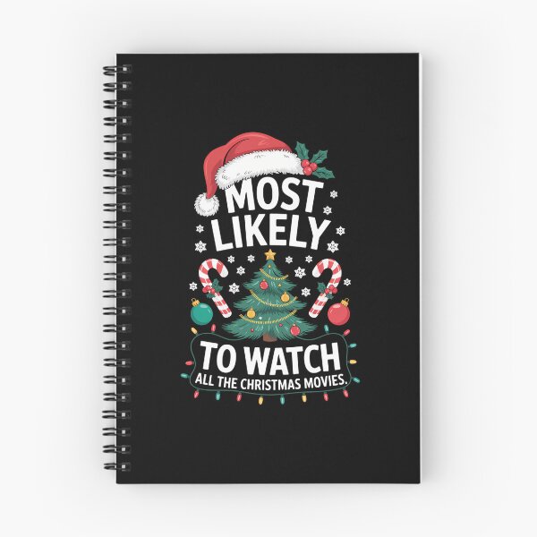 Item preview, Most Likely To Watch All The Christmas Movies Christmas designed and sold by CookWorldLaughs.