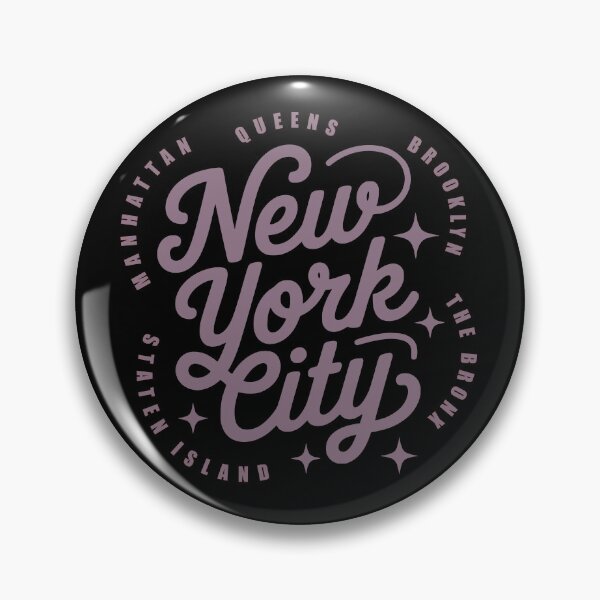 Artikelvorschau, Minimalistisches Typografie-Schriftdesign – New York City und 5 Bezirke entworfen und verkauft von Rhu Creations.