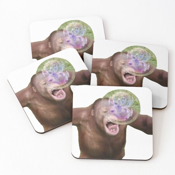 Item preview, Orangutan playing with bubble designed and sold by monkey zone.