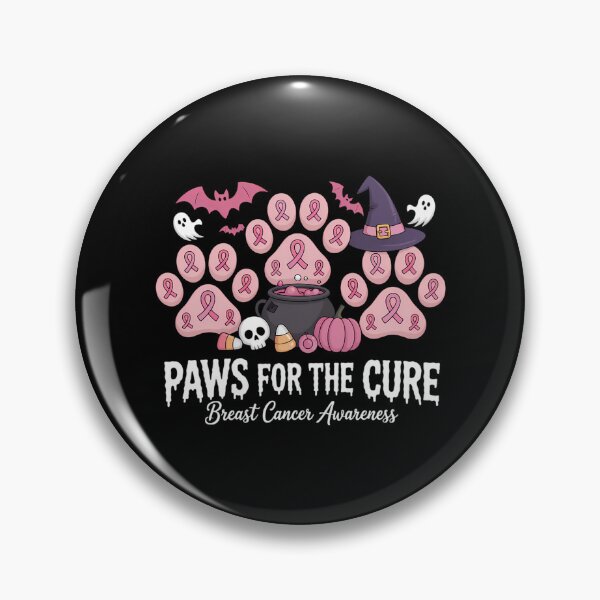 Item preview, Pink Paws For The Cure Breast Cancer Awareness Dog Cat Lover designed and sold by ValerieRodrigue.