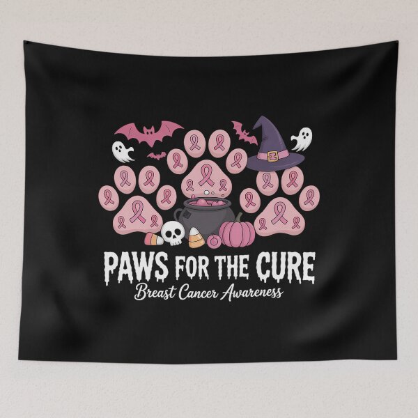 Item preview, Pink Paws For The Cure Breast Cancer Awareness Dog Cat Lover designed and sold by ValerieRodrigue.