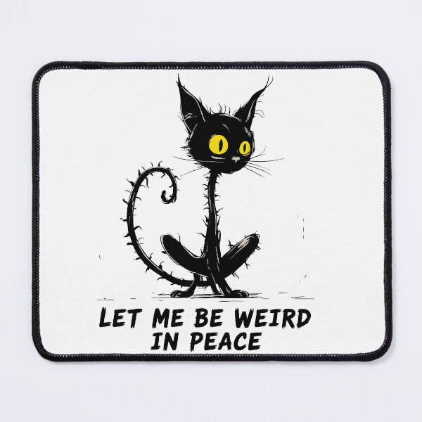 Item preview, Let Me Be Weird In Peace designed and sold by Angry Swan Designs.