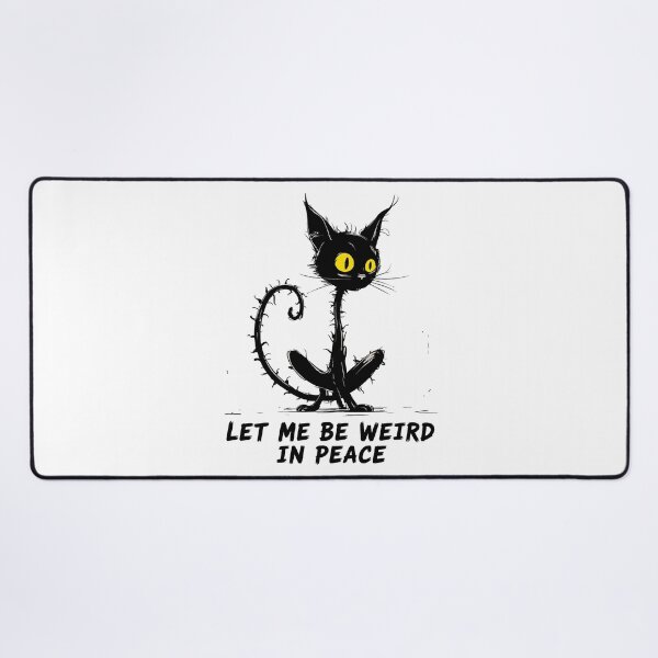 Item preview, Let Me Be Weird In Peace designed and sold by Angry Swan Designs.