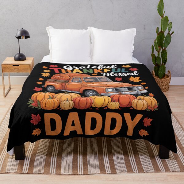 Item preview, Grateful Thankful Proud Blessed Daddy Thanksgiving Family designed and sold by JulienAureo.