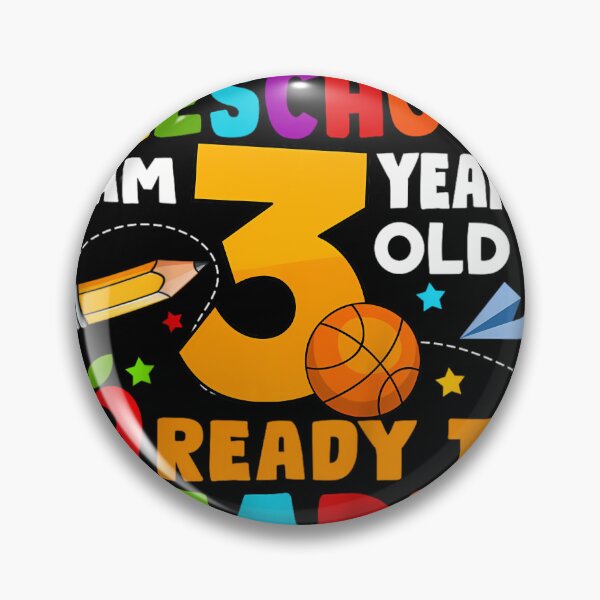 Item preview, Kids I'm 3 Ready To Learn First Day Of School Preschool Toddlers 		 designed and sold by dqcuxrfij42.