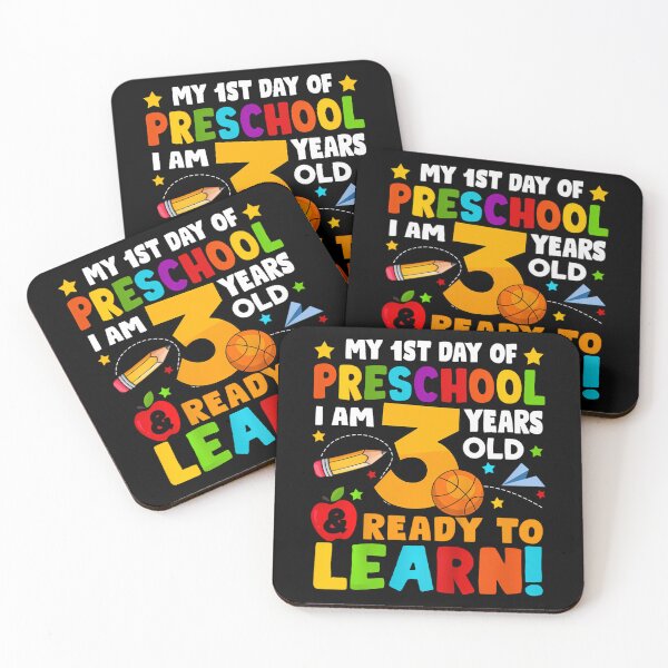 Item preview, Kids I'm 3 Ready To Learn First Day Of School Preschool Toddlers 		 designed and sold by dqcuxrfij42.