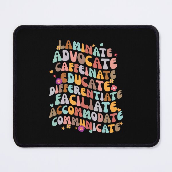 Item preview, Laminate Advocate Caffeinate Educate SPED Special Education designed and sold by clxckourged83.
