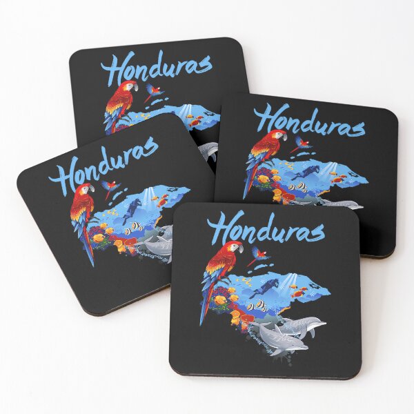 Item preview, Honduras map 		 designed and sold by eujlyawiccg44.