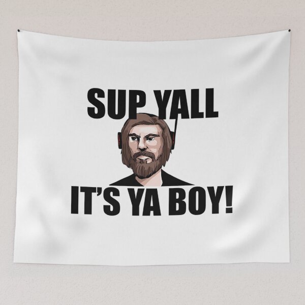Item preview, Sup Yall - It's Ya 	 Asmongold  	 designed and sold by gatpbkonnyb21.
