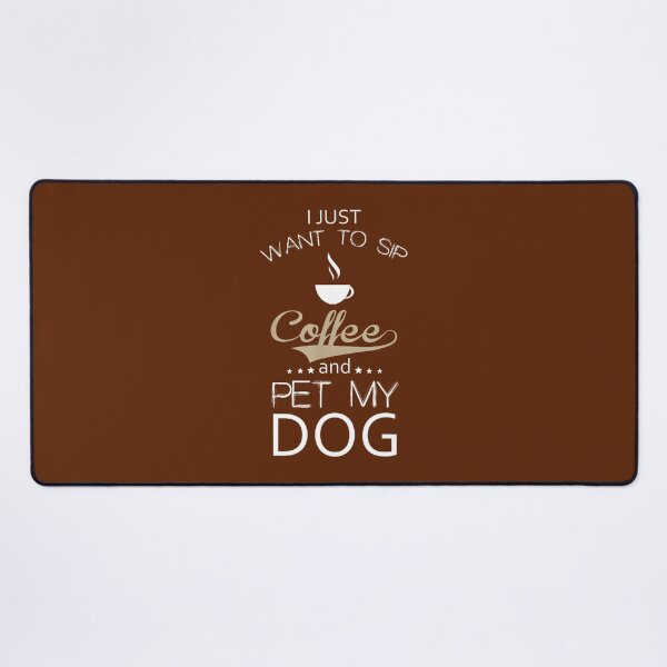 Item preview, Coffee Lover'S Dream: Sip & Pet Dog By Merch, Limited Edition, Perfect Gift For You And Friends designed and sold by Anthony Miller.