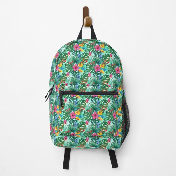 Item preview, Lush Tropical Foliage Pattern, Vibrant Botanical Design, Summer Paradise Leaves designed and sold by The Cozy Stripe | Modern Textile Stories.