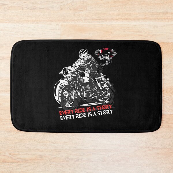 Item preview, Redbubble Every ride is a story - Premium Motorcycling designed and sold by IronClaw-POD.