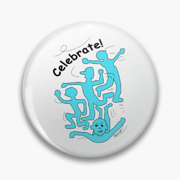 Item preview, Celebrate Light Blue designed and sold by CalanthBrenna.