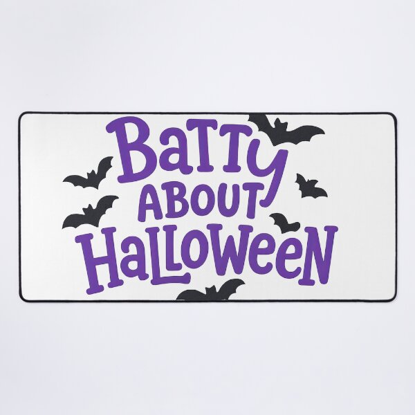 Item preview, Batty About Halloween Fun Design designed and sold by Trendy Sticker & Merch Collection - Express Yourself.