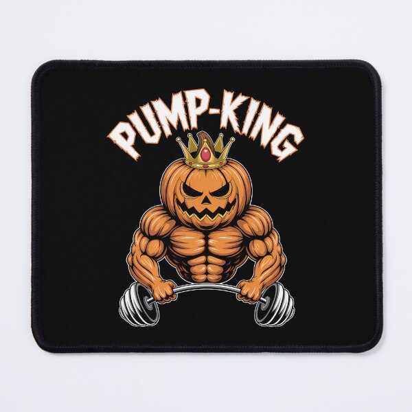 Item preview, Pumpkin Pun Halloween Gym Weightlifting designed and sold by savrmiller.