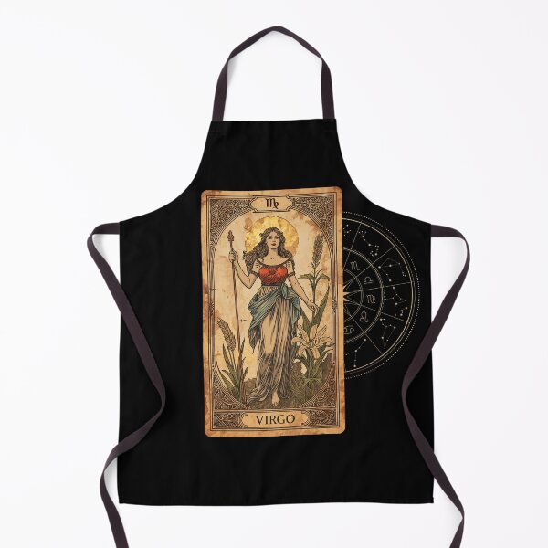 Item preview, zodiac signs, virgo, vintage card, a gift for everyone, designed and sold by miro-bob-design.