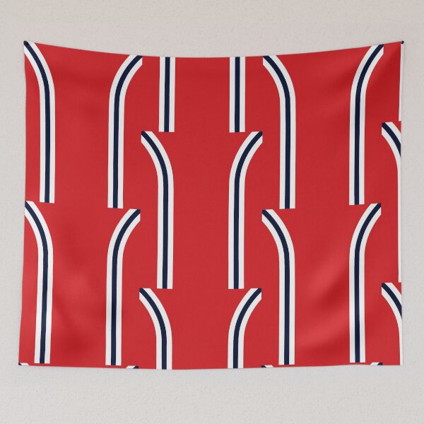 Item preview, Coventry City 1975 Tramlines Red, White and Navy Away designed and sold by CalanthBrenna.