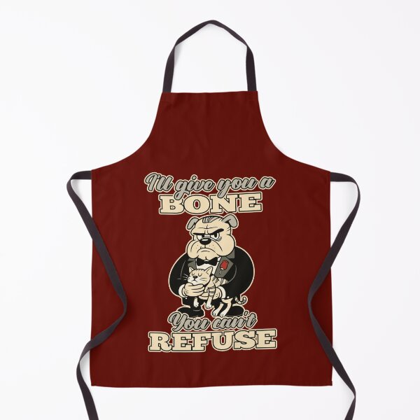 Item preview, Funny Retro Cartoon Bulldog Dogfather designed and sold by TheJollyDoodle.