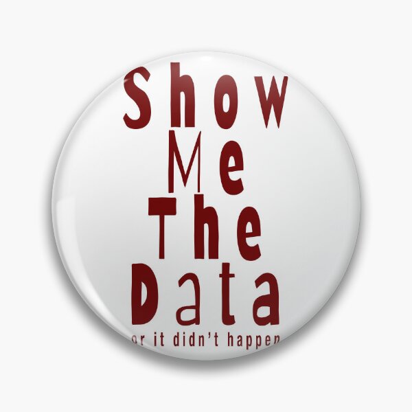 Item preview, Show Me The Data designed and sold by Angry Swan Designs.