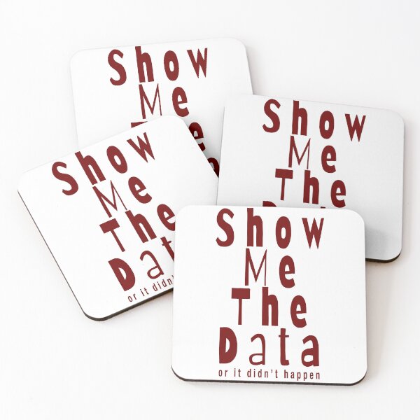Item preview, Show Me The Data designed and sold by Angry Swan Designs.