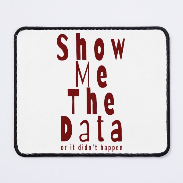 Item preview, Show Me The Data designed and sold by Angry Swan Designs.